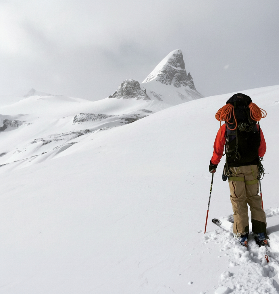 Backcountry snowmobiler